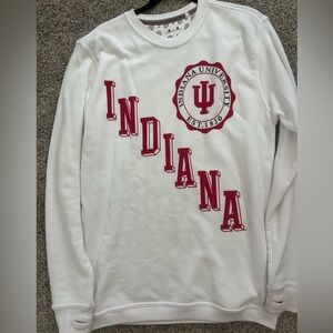 Indiana University Boutique White Sweater